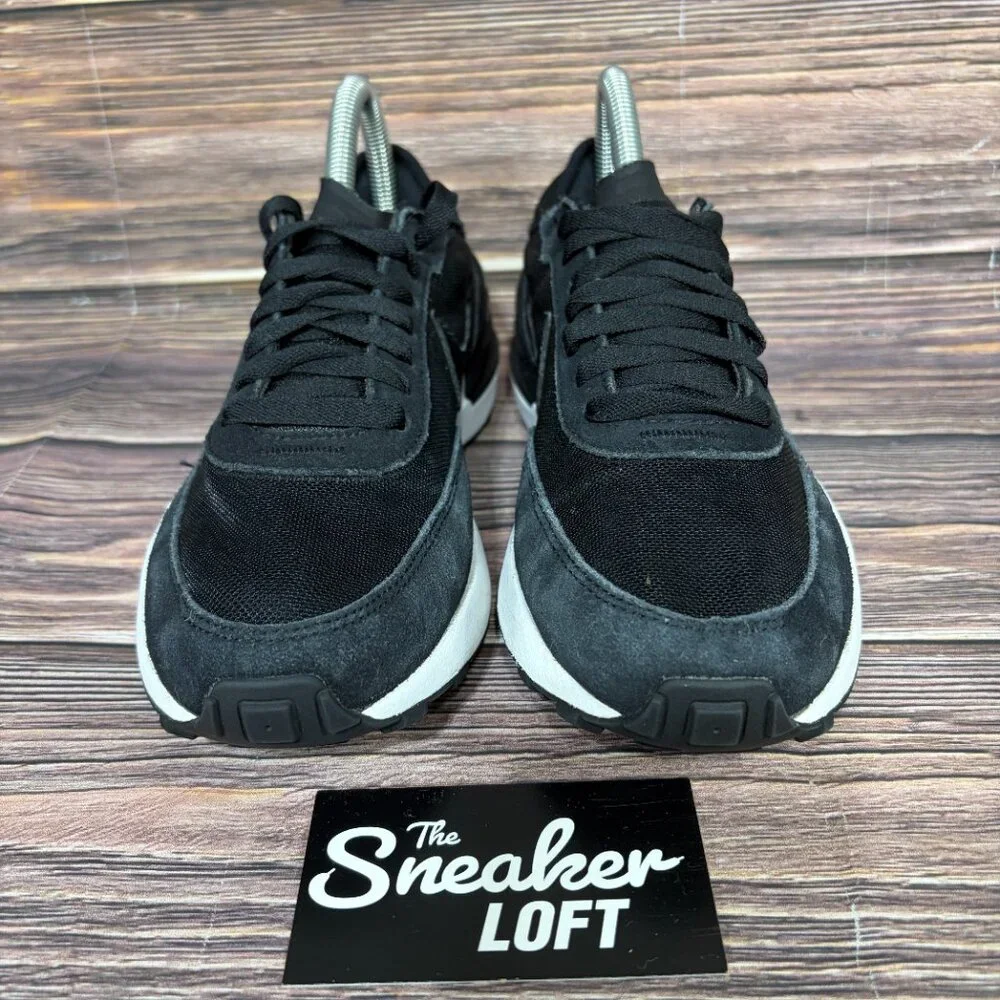 Nike Waffle One‎ Women's Black Athletic Shoes